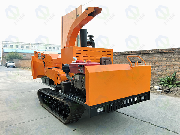 履帶式樹枝粉碎機