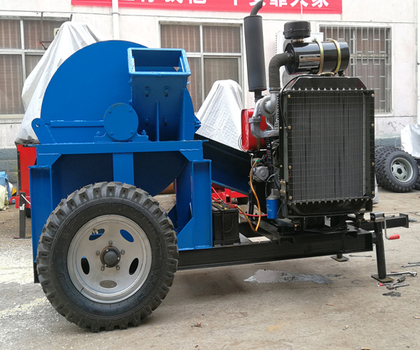 可移動木材粉碎機